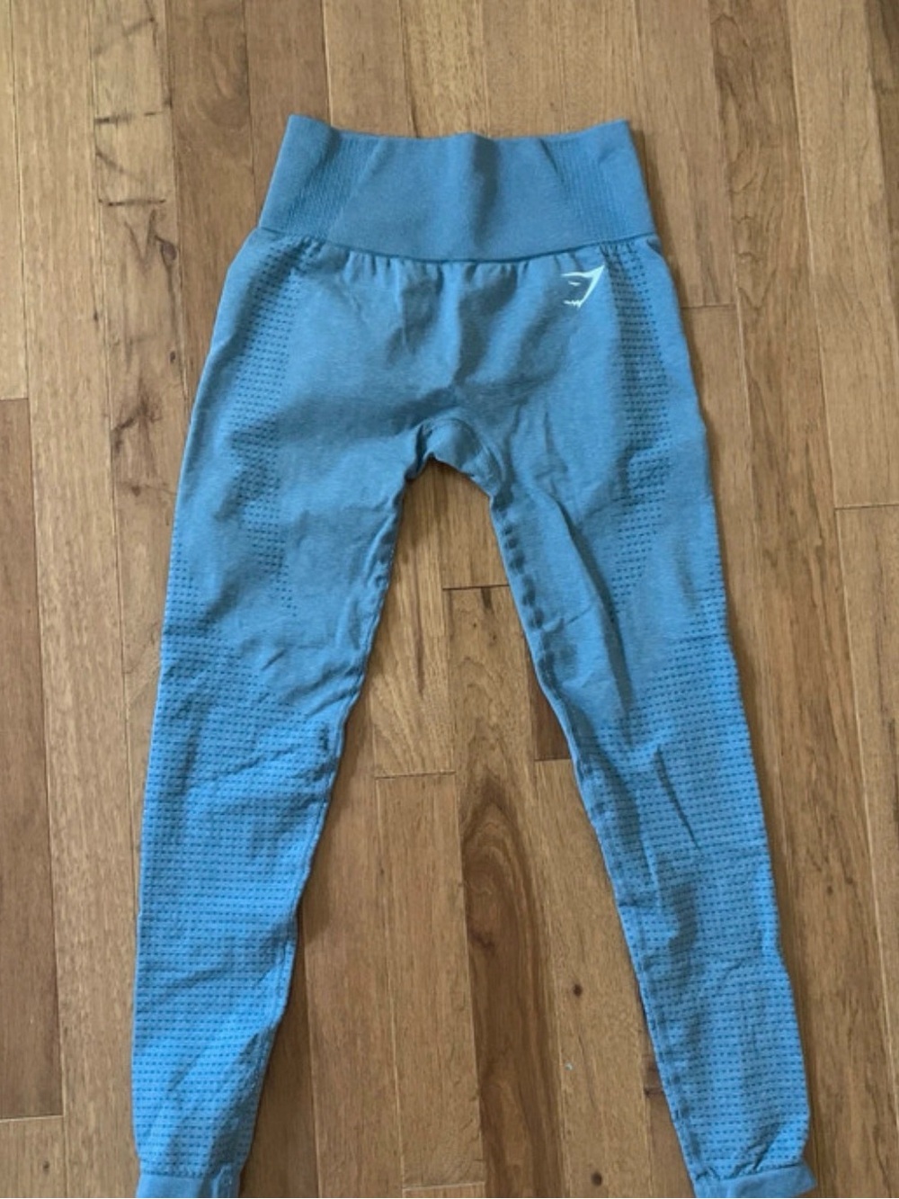 Gymshark Kids Blue Seamless High-Waist Leggings